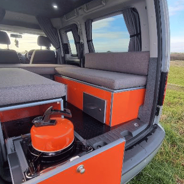 For Toyota Proace Premium Window Curtains - Black/Grey - CREATE YOUR OWN BUNDLE! | Van-X