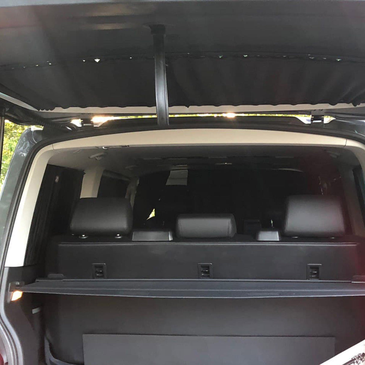 For VW T5 Transporter Van Conversion Premium Curtains - Black/Black - CREATE YOUR OWN BUNDLE! Van-X