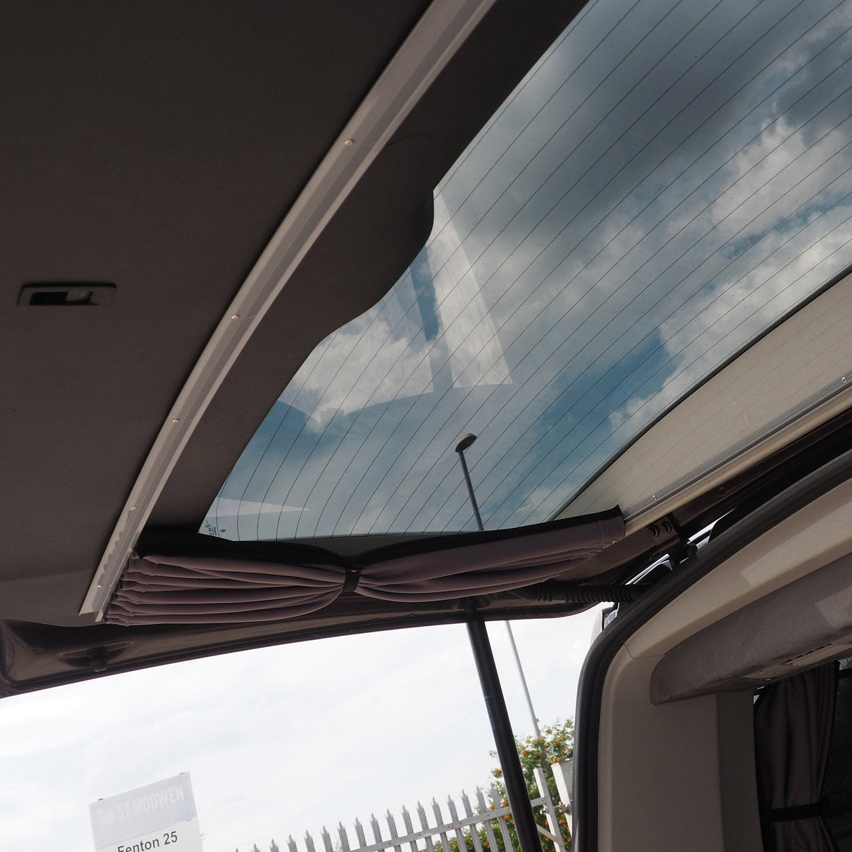 For VW T4 Caravelle / Shuttle Premium Window Curtains - Black/Grey - CREATE YOUR OWN BUNDLE! Van-X