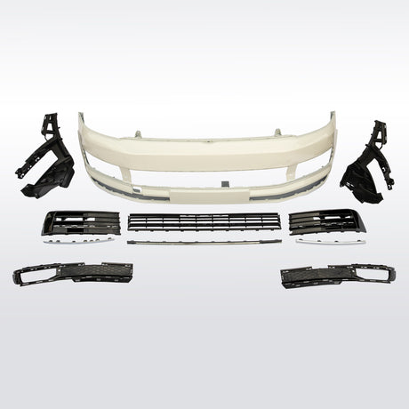 For VW T5.1 Transporter NEW Front Bumper T5-X Front Styling Upgrade Painted and ready to fit in 3 colour options