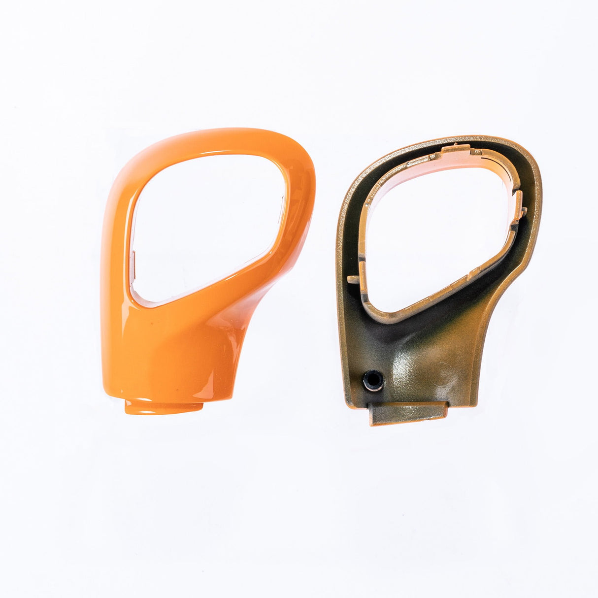 For VW T5.1 Transporter Auto DSG Gear Knob Styling Caps – Orange Painted Covers, Ready to Fit Upgrade