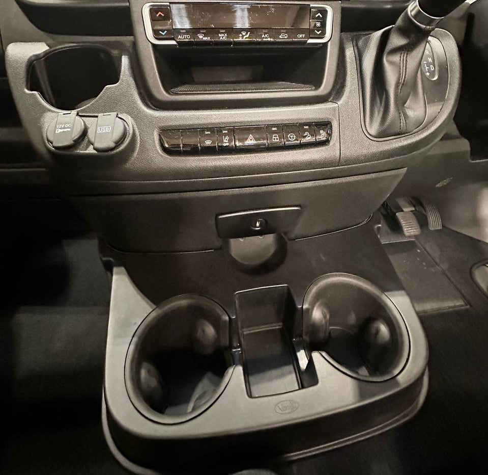 For Citroën Relay Black Cupholder Console - Stylish and Practical Upgrade