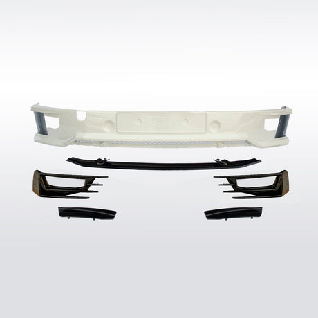 For VW T5.1 Transporter Front Sportline Spoiler – T5-X Styling, Painted & Ready to Fit