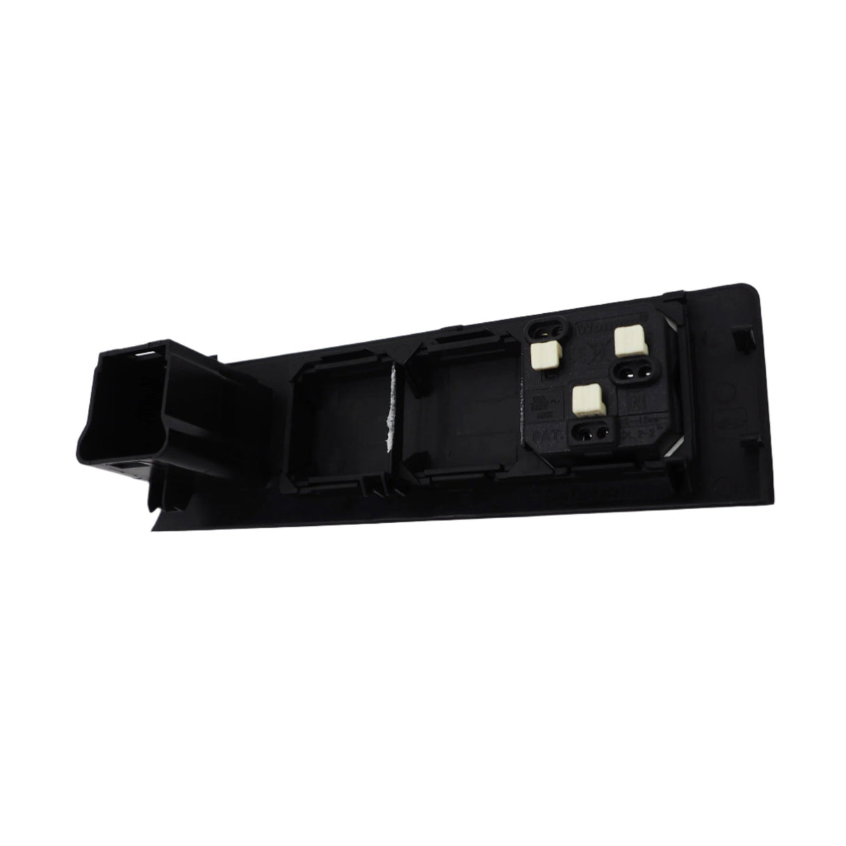 For VW T5 & T5.1 Transporter Gloss Black Hazard Warning Light Switch Unit - Painted & Ready to Fit