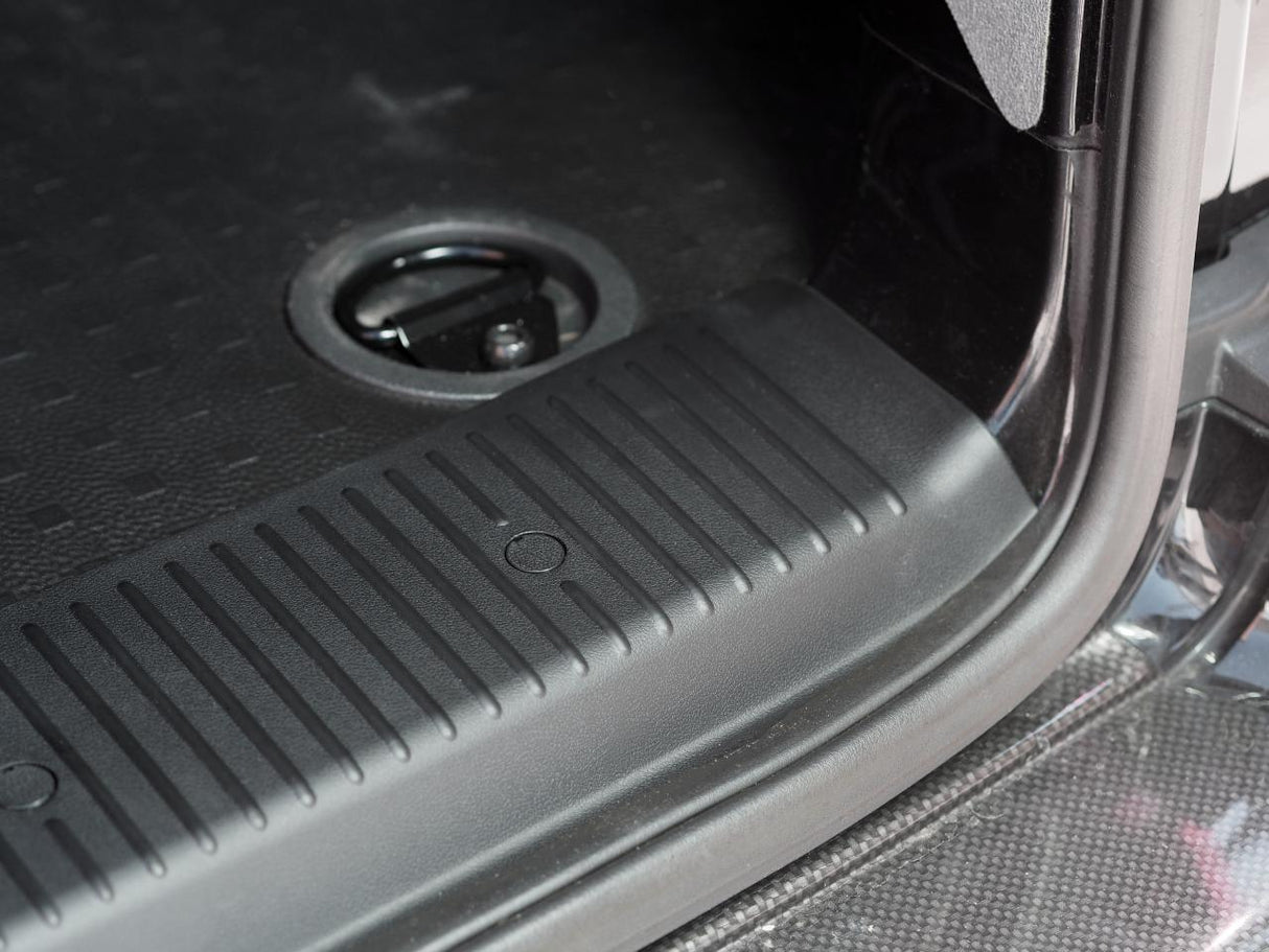 For VW T6/T6.1 V2 Barn door Threshold Cover + Side Step + Fitting Kit