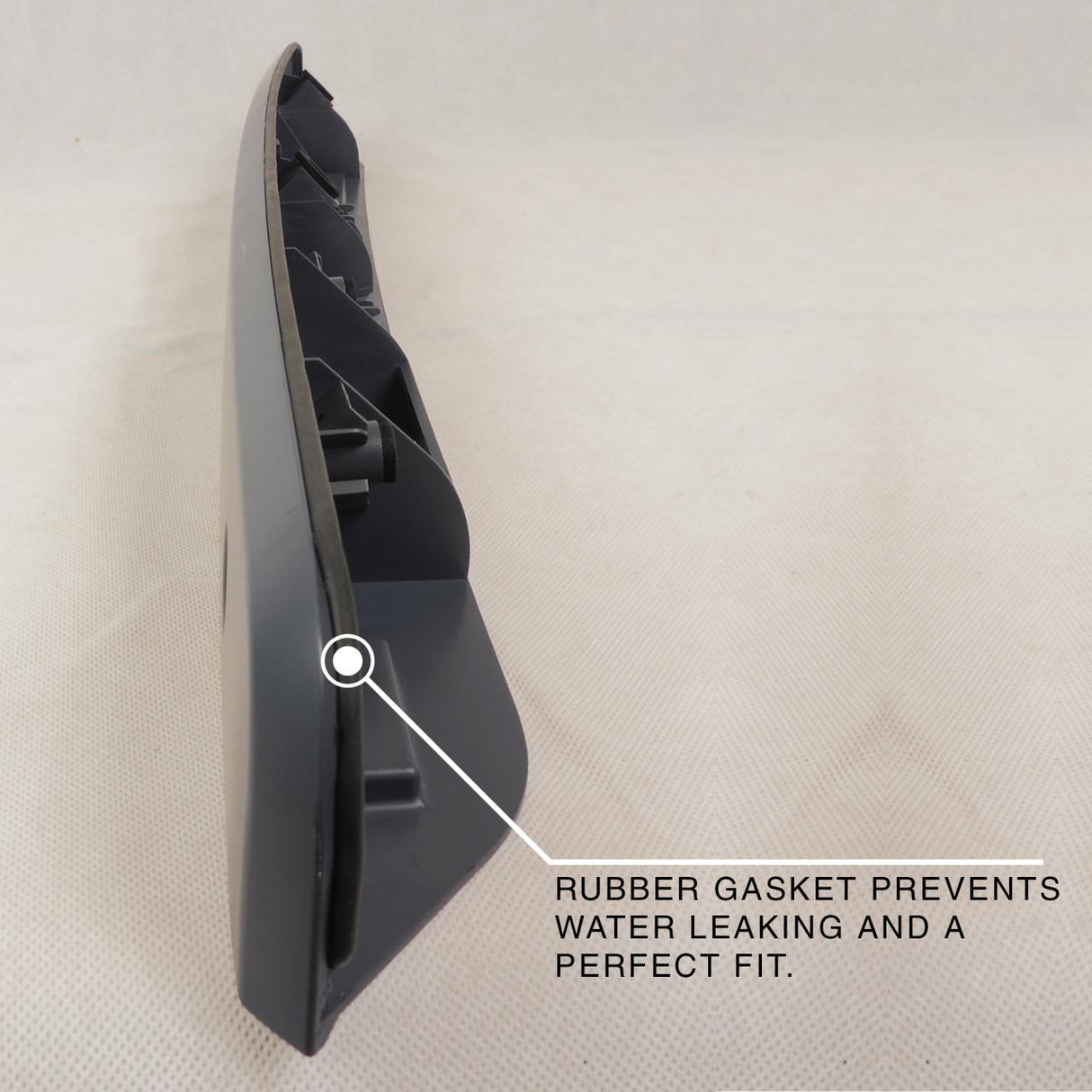 For VW T6 Barn Door Rear Number Plate Unit Modified Version - Primer