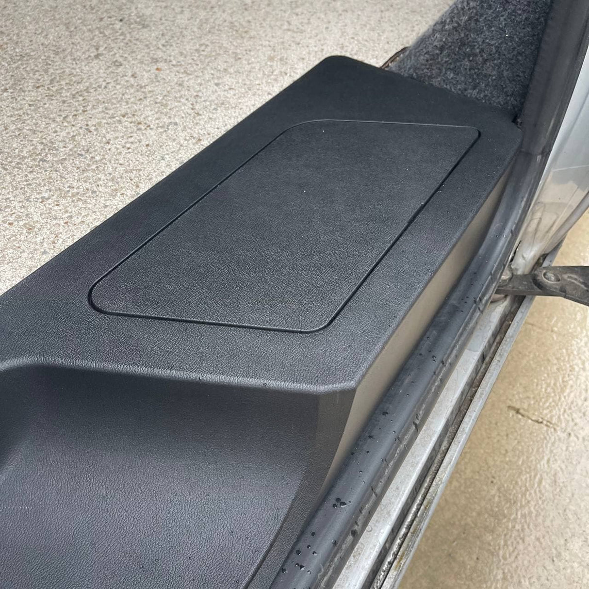 For VW T6 Transporter Side Loading Door Step V3 17mm Extra Deep with Storage Compartment