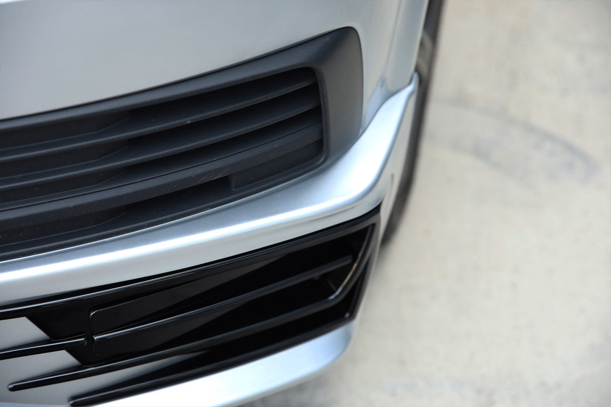 For VW T6 Transporter camper van Front Bumper Spoiler + Splitter (B-Grade) Painted and ready to fit in 3 colour options.latest upgrade