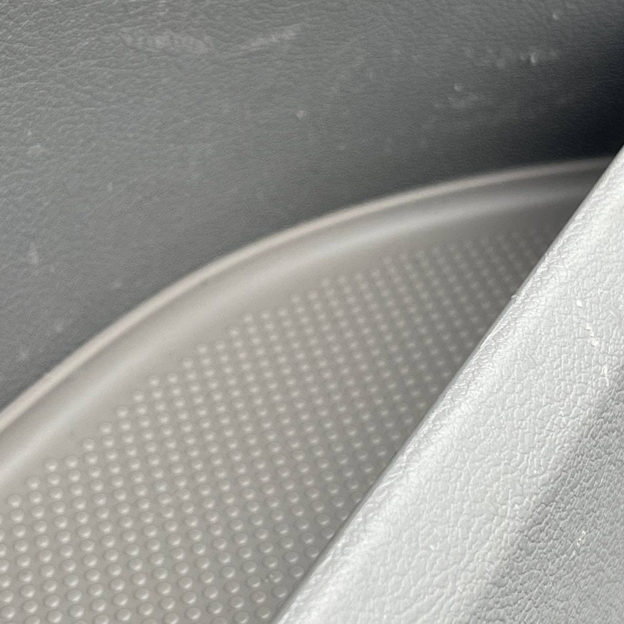 VW T5, T5.1 van campervan cuir a-steach pòcaid dorais, rubair, lìnigeadh dorais (liath aotrom) An dà chuid suidheachan caiptean taobh a-staigh stoidhle tiodhlac air leth