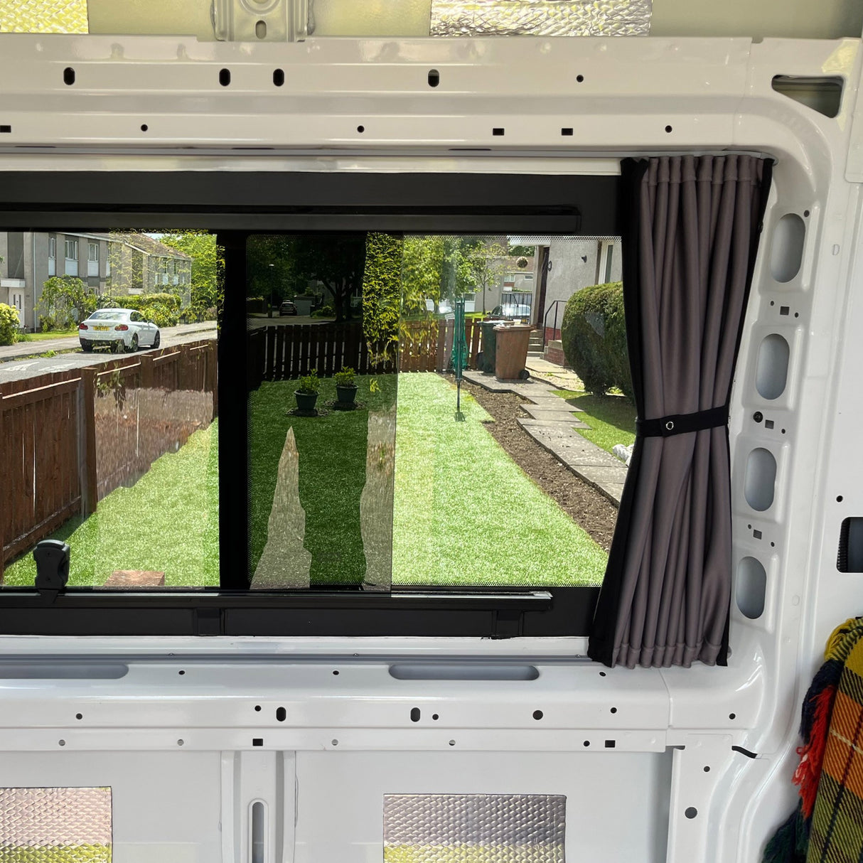 For Citroen Relay camper Premium 2 x Side Window Curtains | Van-X