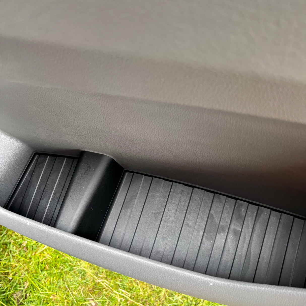 For MAN TGE Rubber Door Liner Pocket Inserts Black | Van-X