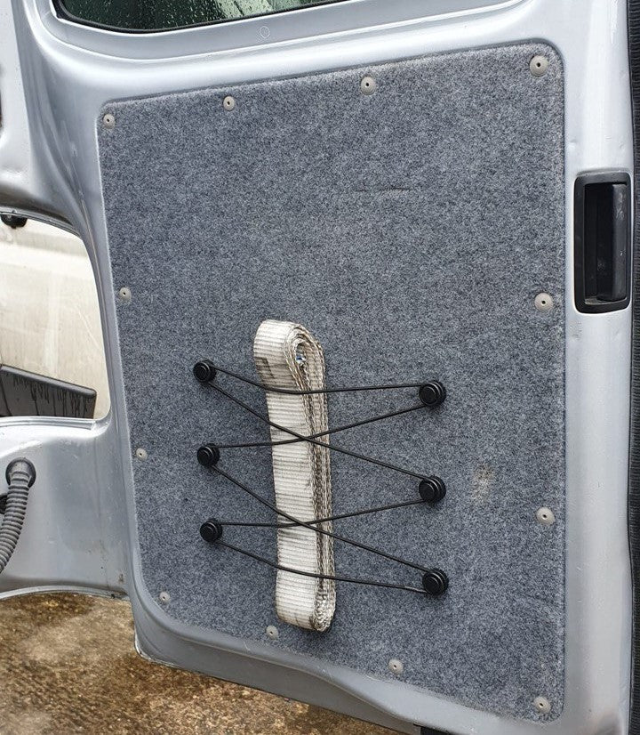Airson Lìon Stòraidh Double X airson VW T5, T5.1 Campervan – Freagarrach airson Tionndaidhean Bhan & Motorhomes