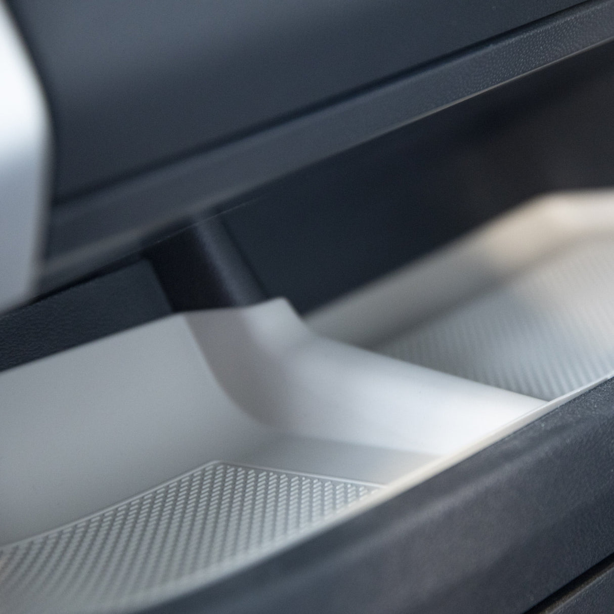 For Fiat Ducato RAM ProMaster Lower Dashboard Rubber Mats (Light Grey)