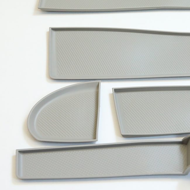 For Ford Transit Custom MK2 Rubber Door Liner Pocket Inserts – Stylish Protection for Your Van's Interior