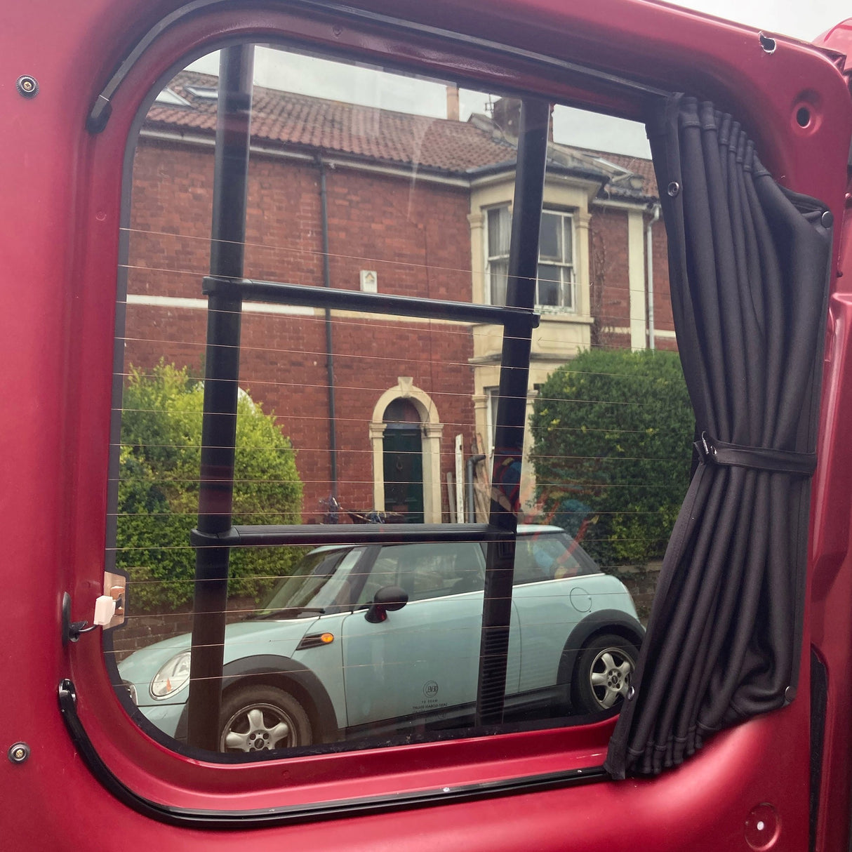 For Peugeot Expert Premium 1 x Barn door Window Curtain Van-X