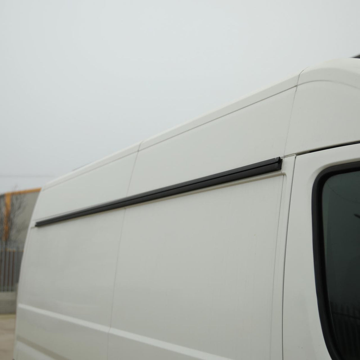 For Citröen Relay Black Campervan Awning Rails  - Ideal for Campervan Drive-Away Awnings & Reimo Compatibility