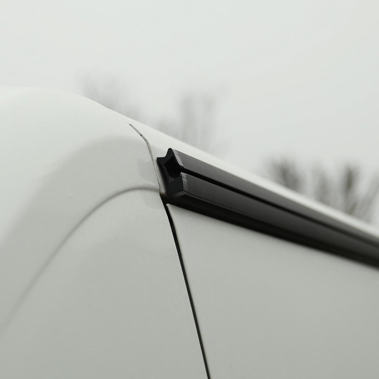 For Citröen Relay Black Campervan Awning Rails  - Ideal for Campervan Drive-Away Awnings & Reimo Compatibility
