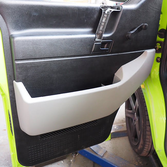 For VW T4 Passenger Side Pocket Abs Grey