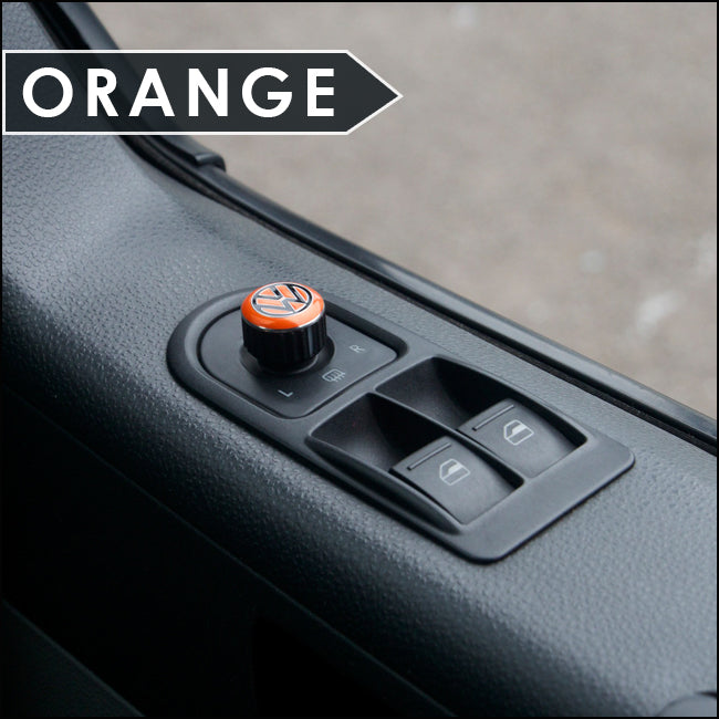 Mirror Switch / Cap (Aluminium) for VW T5, T6, Caravelle, California-6021