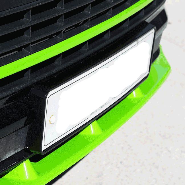 FRONT NUMBER PLATE TRIM FOR VW T6 STARTLINE (The Perfect gift!)-0