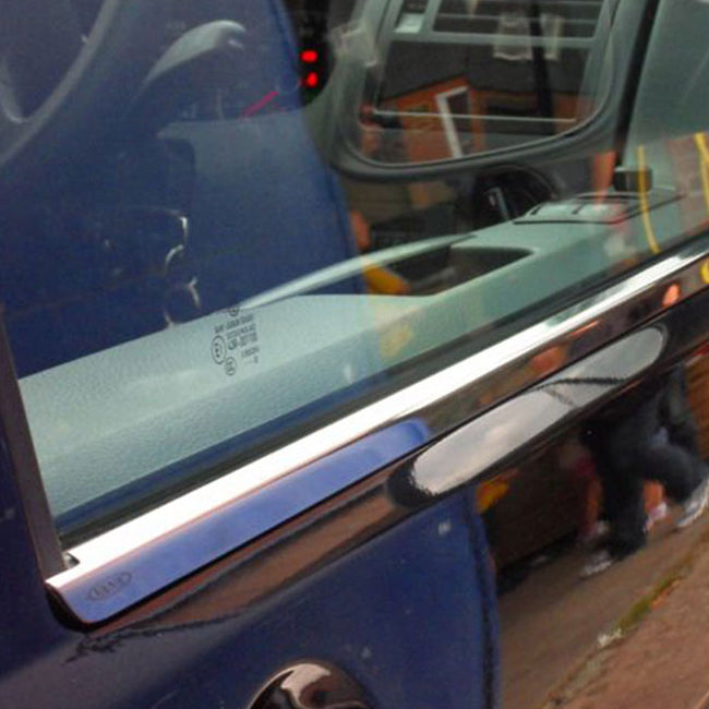 Window Sill Covers for VW T6 Transporter Range Stainless Steel -0