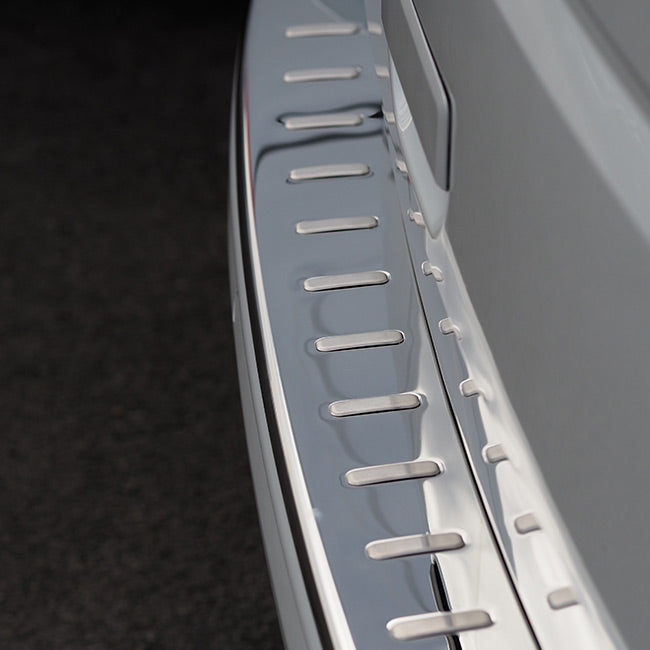 VW T6.1 Transporter Multivan Rear Bumper Protector Tailgate Steel stainless