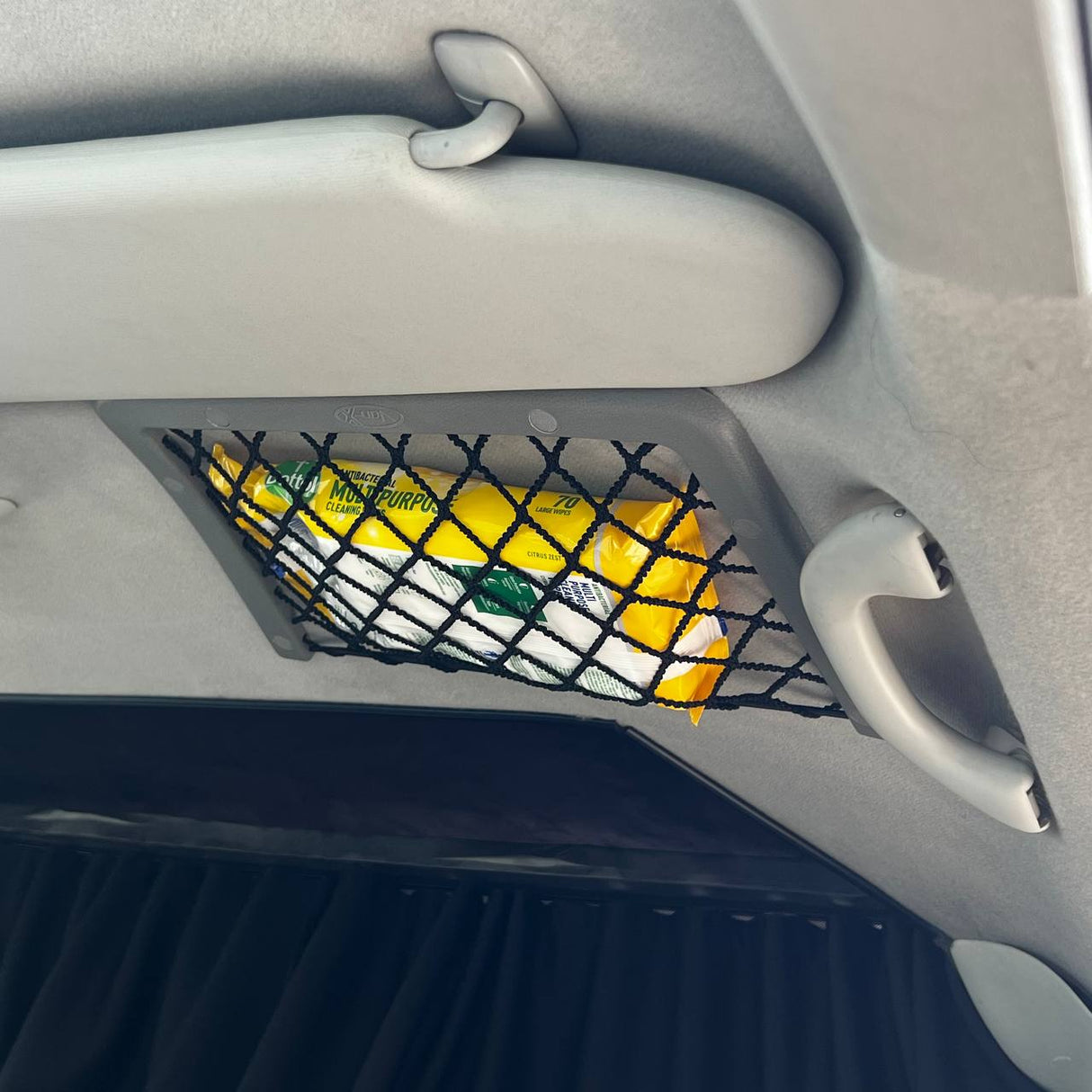 VW T6 / T6.1 Large Storage Net for Campervan Conversion – Interior Organizer Accessory
