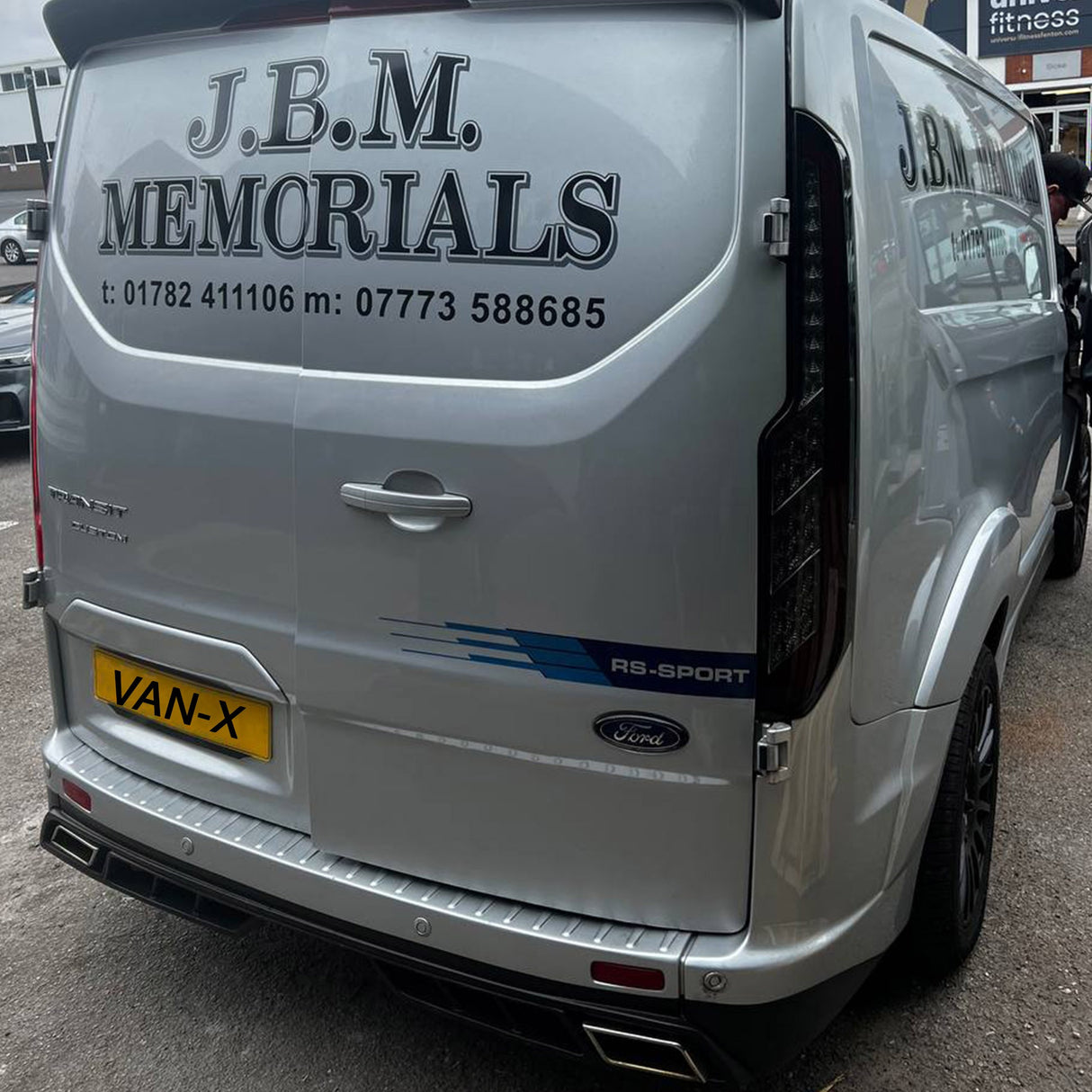 Airson solais cùil LED comharra sreathmhor Ford Transit Custom MK2 lionsan smocte