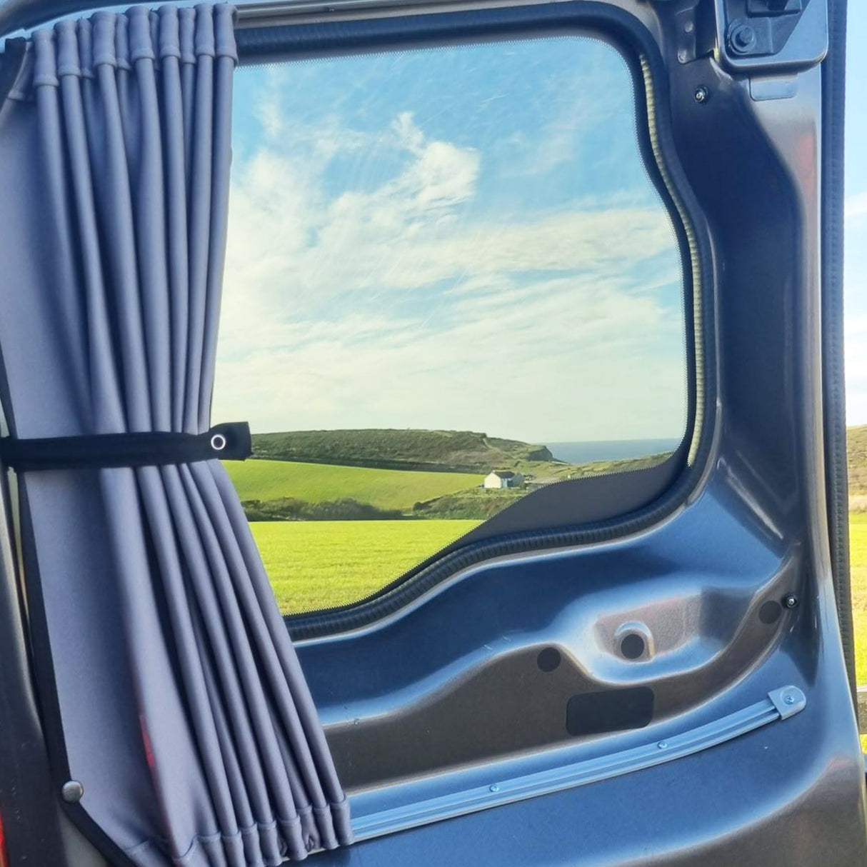 For Citroen Dispatch Premium 1x Set Barn door Window Curtains Van-X