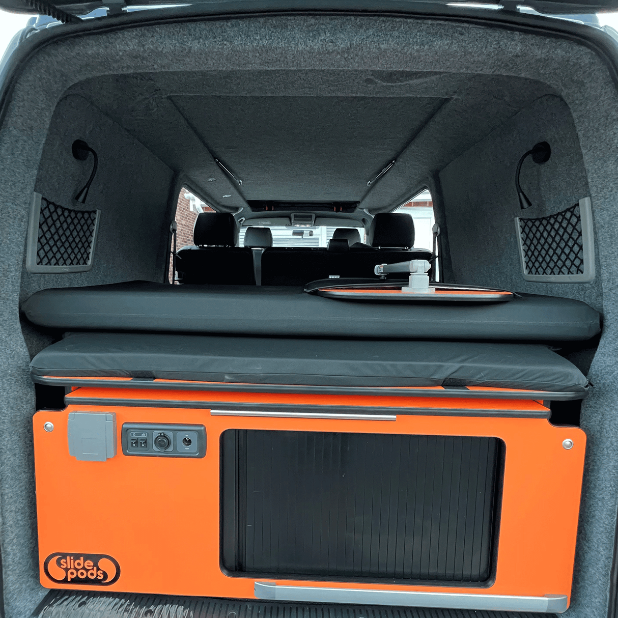 VW T5 / T5.1 Large Storage Net for Campervan Conversion – Interior Organizer Accessory