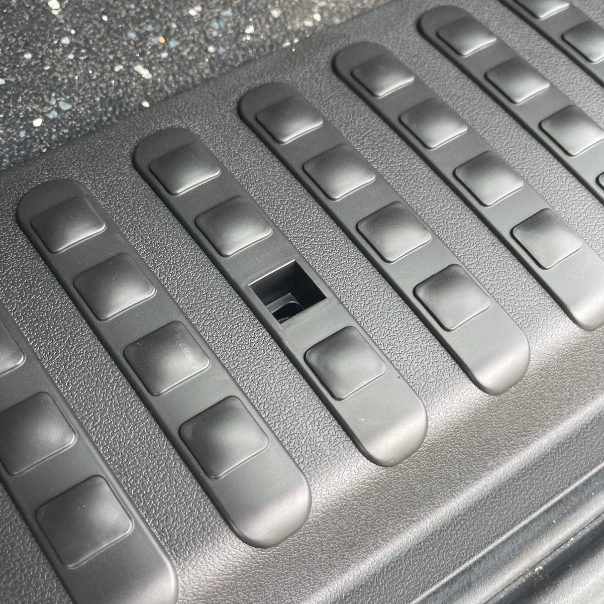 For VW T6 V3 Tailgate Rear Threshold Cover Campervan Conversion Parts Including Screws and Caps