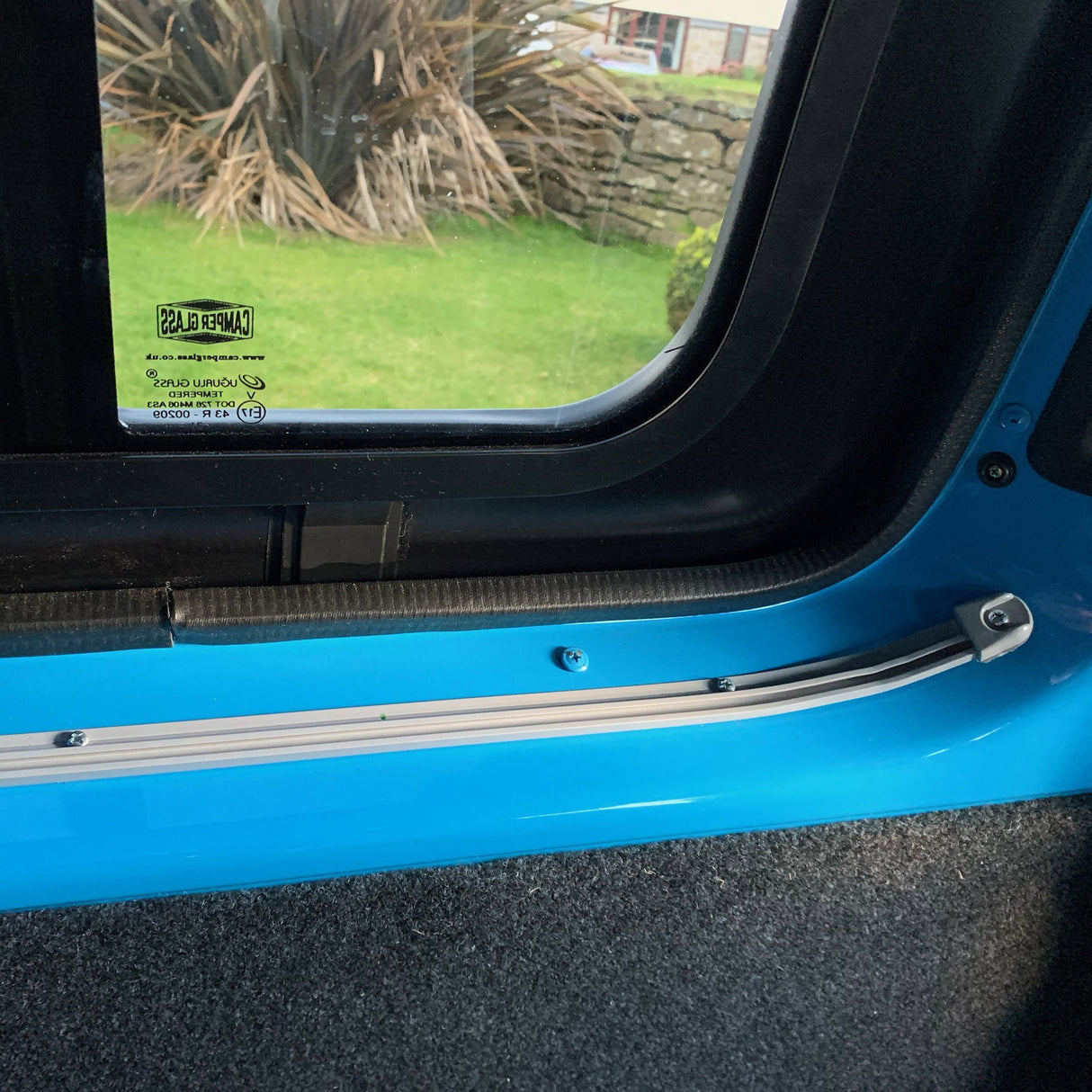 For VW Caddy Premium 1 x Side Sliding Door Window Curtains Van-X