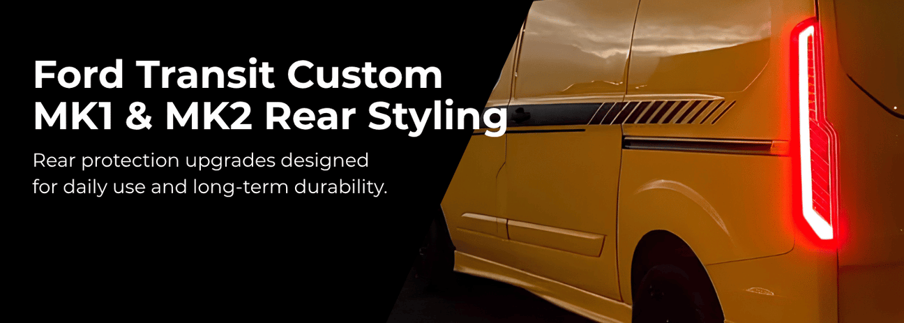 Ford Transit Custom MK1 MK2 LED rear lights with sequential indicators styling upgrade collection
