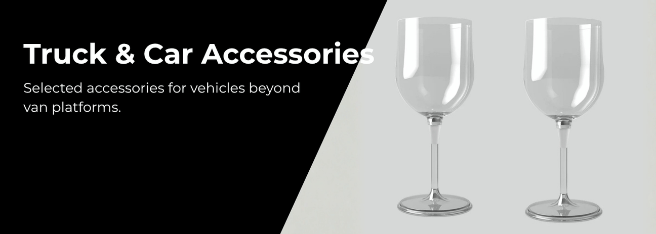 Premium truck and car accessories collection featuring chrome trims and vehicle enhancement parts