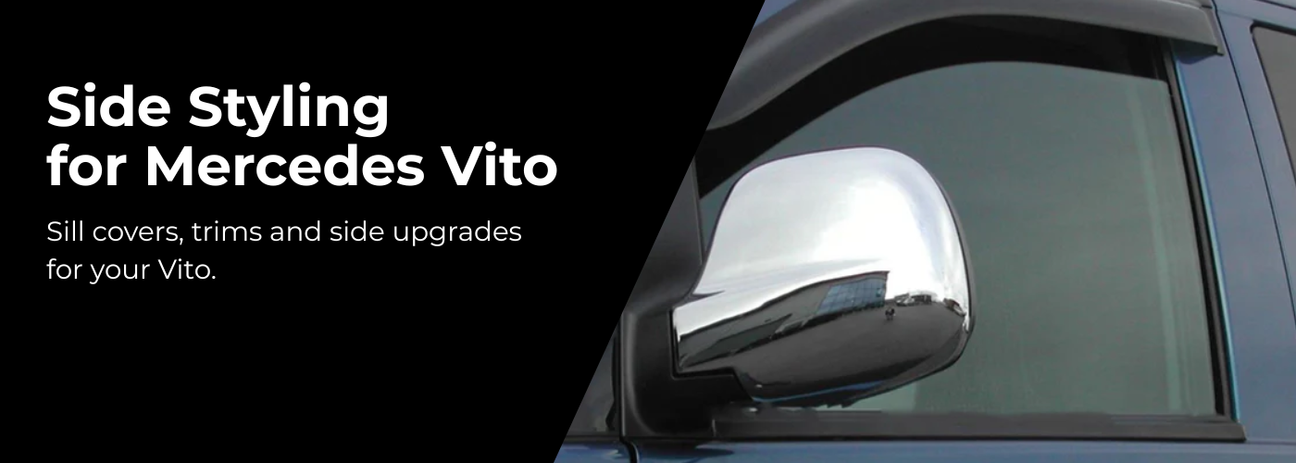 Mercedes Vito side styling parts and accessories at Van-X