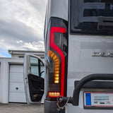 Buidheann solais cùil làn LED Fiat Ducato, Tailight, Aonad Solais Cùil, Ath-sholarachadh air a smocadh, Van-X, ÙR