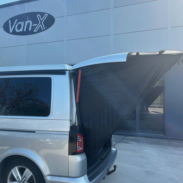 Airson Modail Geata-earbaill VW T5 a-mhàin Briseadh-gaoithe Sgiath Chùil airson Campervan Transporter | Van-X
