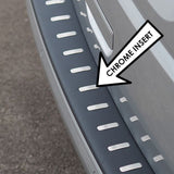 VW T6 Transporter Multivan Rear Bumper Protector Barndoor ONLY Carbon Fibre Film