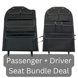 New Crafter Seat Organiser Bundle – Black, Durable Storage Solution for Volkswagen Crafter New Shape