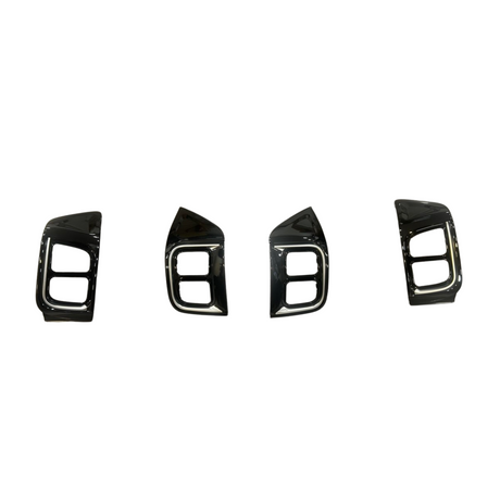 For Vauxhall Movano Air Vent Trim Set – Gloss Black Dashboard Upgrade for New Models