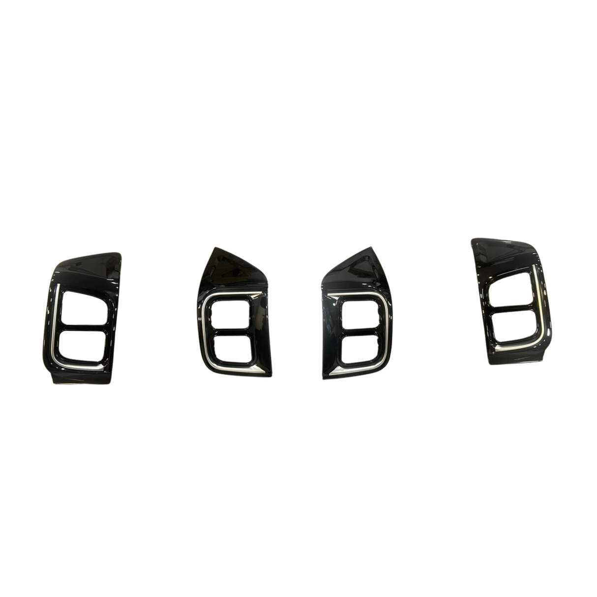 For Citroen Relay Air Vent Trim Set – Gloss Black Dashboard Upgrade for New Models