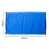 Stuth cùirtearan dubh-dubh Premium 48cm Tionndaidhean camper drop Spares innealan cùirteir Van-X
