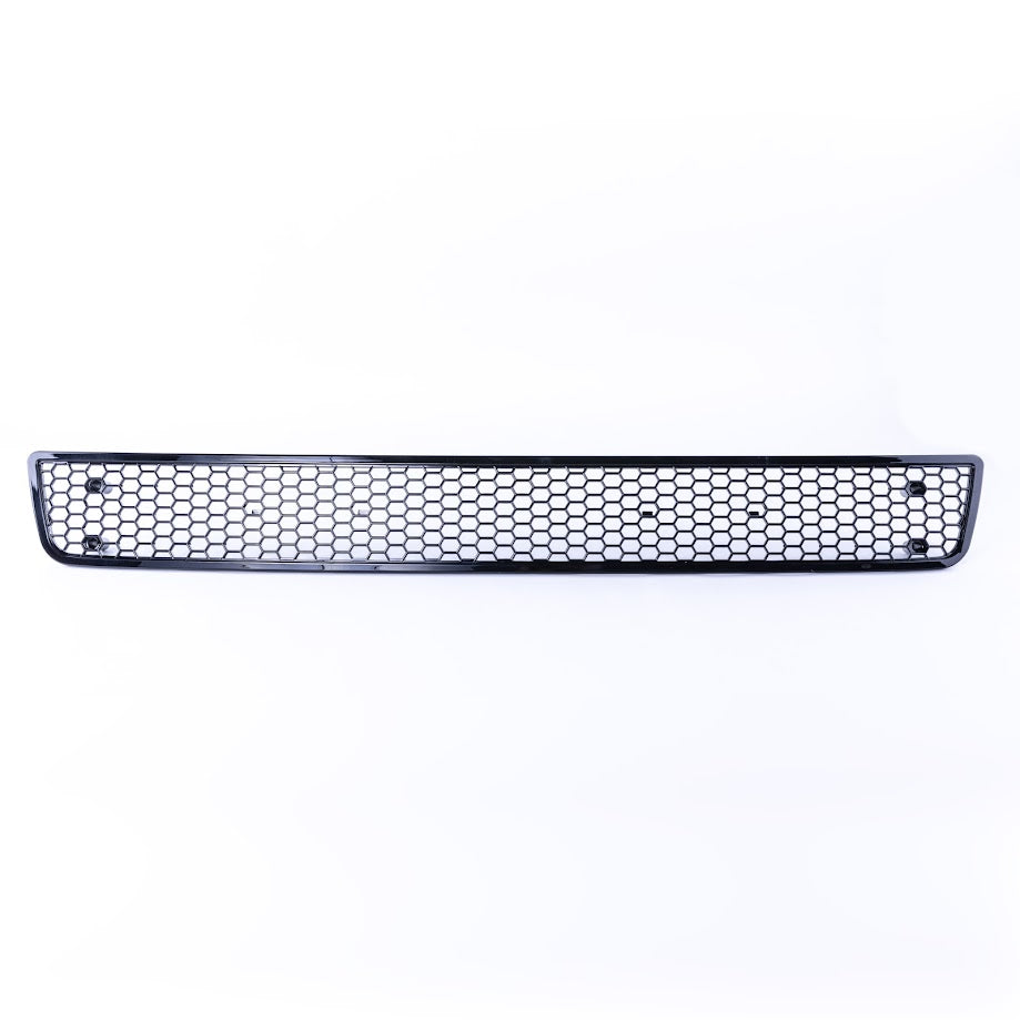 VW T5.1 Transporter Bumper Grille Mesh Honeycomb (Gloss Black) Painted and Ready to Fit