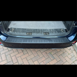 For VW ID Buzz Tailgate / Barn Door Rear Bumper Protector | Black Plastic - Van-X