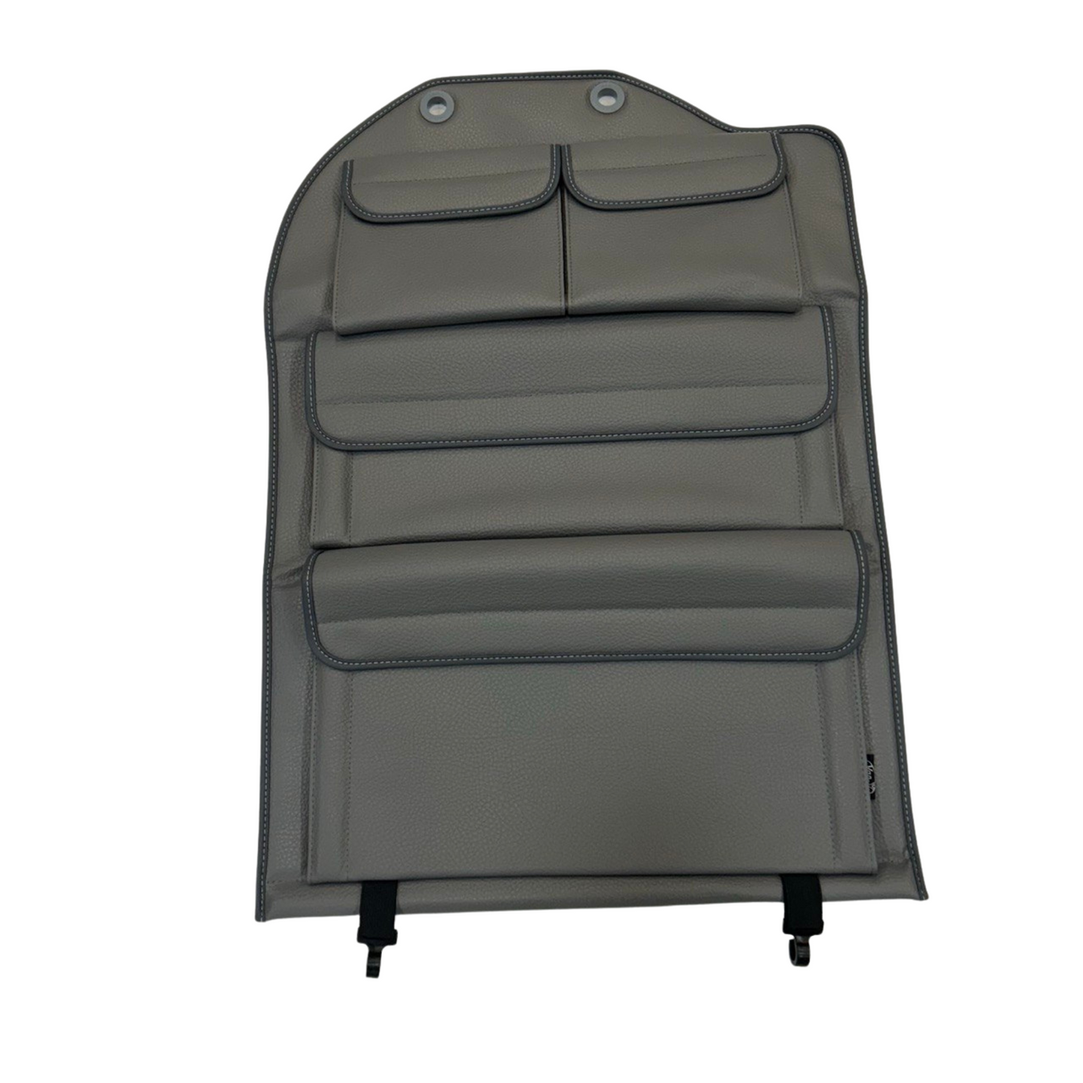 New Crafter Left Side Double/Passenger Seat Leatherette Back Seat Organiser Storage - Dark Grey