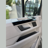 Airson sgeadachadh stoidhleachaidh deas-bhòrd ìosal VW Crafter RHD cruth ùr - dubh gleansach (seata de 6) | Van-X