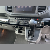 For MAN TGE RHD Lower Dash Styling Trims - Gloss Black (Set of 6) | Van-X