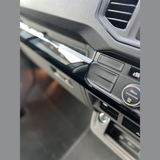 Airson sgeadachadh stoidhleachaidh deas-bhòrd ìosal VW Crafter RHD cruth ùr - dubh gleansach (seata de 6) | Van-X