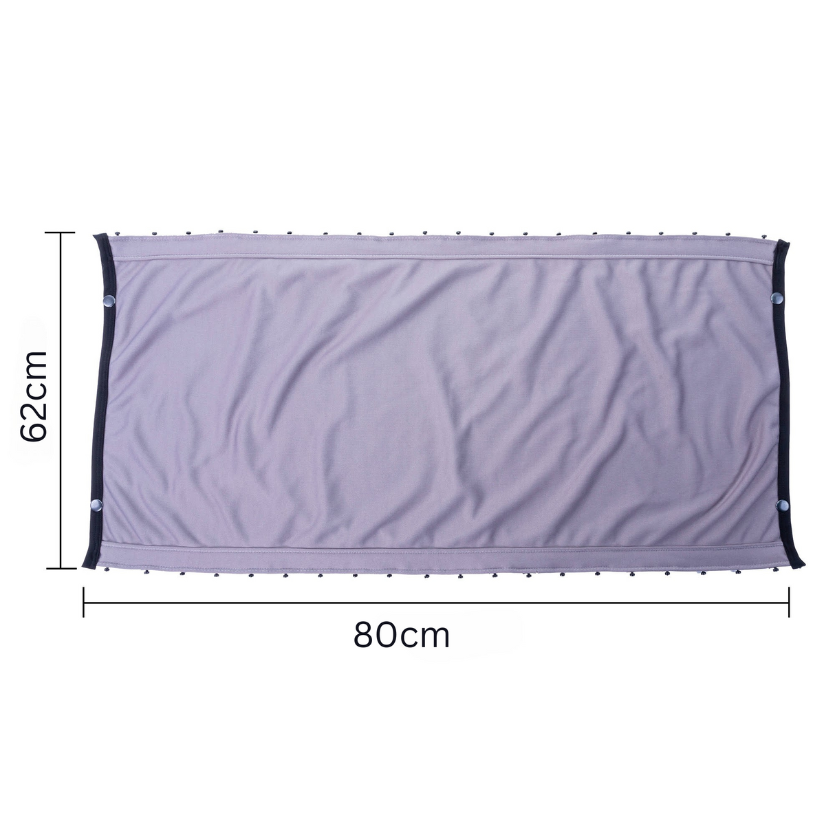 Stuth Curtain Black-out Premium 60cm Tionndaidhean camper drop Spares innealan cùirteir Van-X