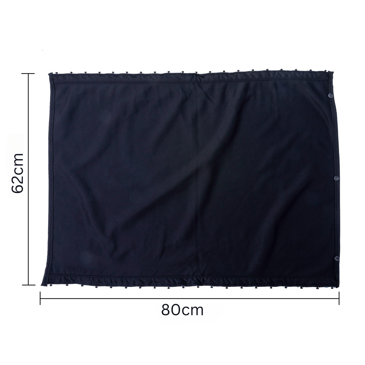 Stuth Curtain Black-out Premium 60cm Tionndaidhean camper drop Spares innealan cùirteir Van-X